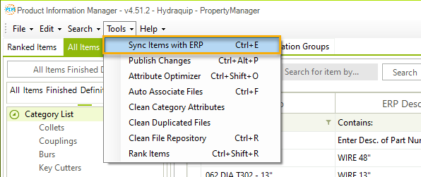 sync ERP